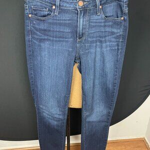 PAIGE Verdugo Ankle Dark Wash Jeans | Women's 28 | Skinny Leg RN #27002 EUC